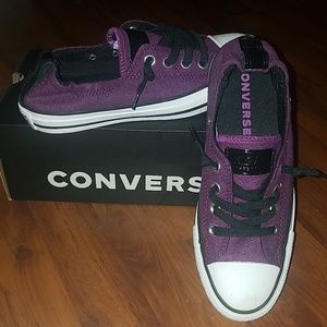 Converse shoreline slip on shoes